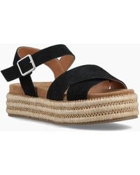 Hush Puppies - Rosa Rafia Sandal Leather Sandals - Lyst