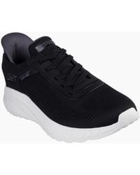 Skechers - Bobs Sport Squad Chaos Solid Step Textile Trainers - Lyst