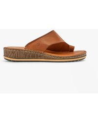 Hush Puppies - Elissa Toepost Sandals Tan - Lyst