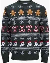 Jack & Jones - Jj Xmas Santa - Lyst
