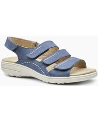 Hotter - Abigail Wide Sandals - Lyst
