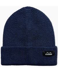 Bleubird - Adults Elements Ribbed Knit Cuffed Beanie - Lyst