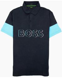 BOSS - Pavel Embroidered Logo Polo 402 - Lyst