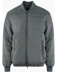Iceberg - Ice Plain Padded Bomber Jacket - Lyst
