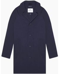 Aquascutum - Active Stretch Caban Trench Coat Jacket - Lyst