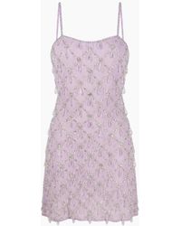 Oceanus - Arabella Hand Beaded Crystal Dress Multi Colour - Lyst