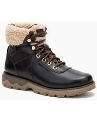Caterpillar - Fandom Roll Down Fur Waterproof P312605 Dark Boots - Lyst