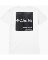 Columbia - Csc Back Logo T-Shirt - Lyst