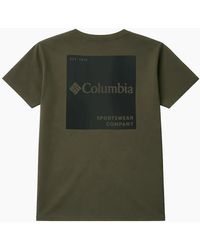 Columbia - Csc Back Logo T-Shirt - Lyst