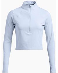 Under Armour - Launch Mock Neck Slim Fit Athletic Top - Lyst