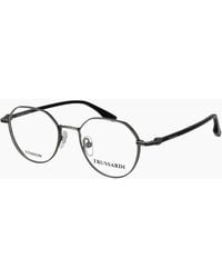 Trussardi - Optical Frame Tsm1045T 02A 48 Titanium - Lyst