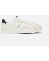 Tommy Hilfiger - Tommy Jeans Retro Suede Trainers Ecru - Lyst