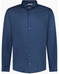 Gran Sasso - Mercerized Cotton Jersey Shirt - Lyst