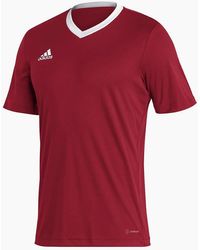 adidas - Entrada 22 Short Sleeve Jersey Top - Lyst
