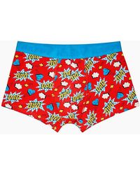 Happy Socks - Super Dad Boxer Trunk - Lyst
