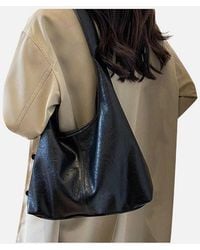 XY London - Ladies Athena Magnetic Closure Slouch Tote Bag - Lyst