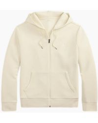 Polo Ralph Lauren - Full Zip Hoody 510 Guide Cream - Lyst