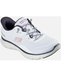 Skechers - Flex Appeal 5.0 Easy Breezy Textile /Multi Standard Trainers - Lyst
