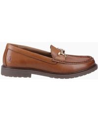 Hush Puppies - Verity Leather Loafers Tan - Lyst