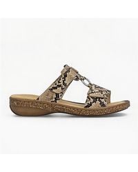Rieker - 628P9 Mule Sandals - Lyst