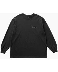 Snow Peak - Snow Peak Soft Cotton Relaxed Long Sleeve T-Shirt - Lyst