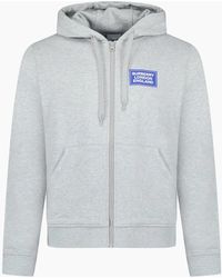Burberry - 'Keira' Logo Hoodie Zip Sweatshirt - Lyst
