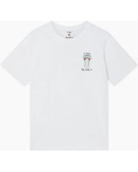 CASABLANCA - La Colomne Printed T-Shirt - Lyst