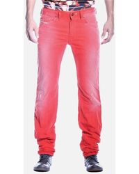DIESEL - Safado Denim Jeans Cotton Slim Straight Fit Casual Pants Trouser - Lyst