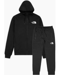 The North Face - Himalayan Zip Up Cut And Sew Design Tracksuit - Lyst