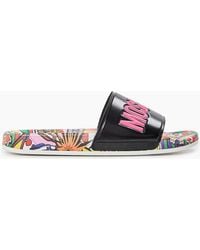 Moschino - Slider Slippers - Lyst