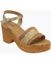 Lotus - Chelsia Heeled Sandals - Lyst