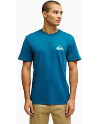 Quiksilver - Ev Mini Logo Crew Neck Short Sleeve T-Shirt - Lyst
