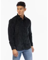 Peter Werth - Collared Neck Long Sleeve Regular Fit Shirt - Lyst