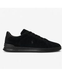 Polo Ralph Lauren - Heritage Court Ii Suede Trainers - Lyst