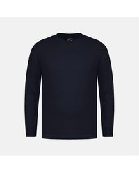 Fabric - Waffle Crew Neck Long Sleeve T-Shirt - Lyst