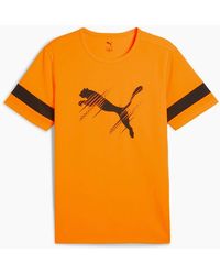 PUMA - Attacanto Logo Jersey Short Sleeve Performance T-Shirt - Lyst