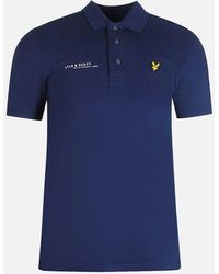 Lyle & Scott - Lyle & Scott Co-Ordinate Print Logo Short Sleeved Polo Shirt - Lyst