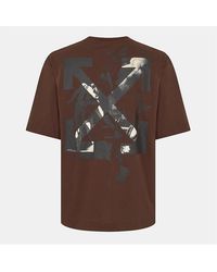 Off-White c/o Virgil Abloh - Arrow Crew Neck Short Sleeve T-Shirt - Lyst