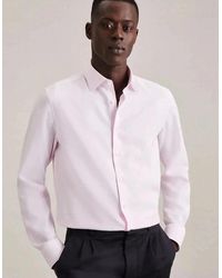 Seidensticker - Shaped Fit No Iron New Kent Structured Business Shirt - Lyst
