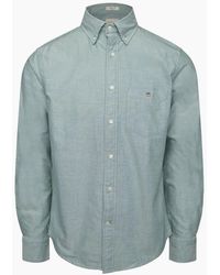 GANT - Reg Oxford Shirt - Lyst