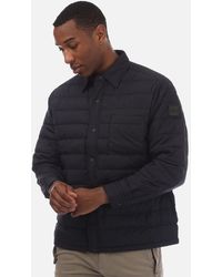 BOSS - Lambizzo Padded Overshirt - Lyst