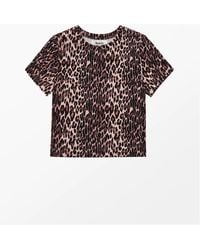 Ro&zo - Leopard Print Cotton Jersey Baby T-Shirt - Lyst