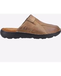 Hush Puppies - Carson Mule Leather Sandal - Lyst