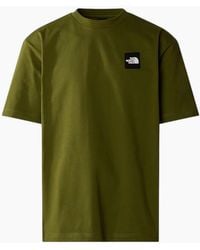 The North Face - T Shirts Nse Patch Logo Crew Neck Short Sleeve Cotton Tee - Lyst