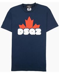 DSquared² - Dsq2 Logo Print Cool T Shirt 478 - Lyst