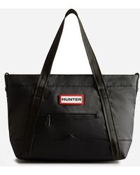 HUNTER - Nylon Midi Topclip Tote - Lyst
