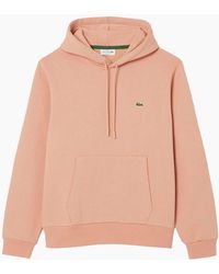Lacoste - Cotton Fleece Hoodie - Lyst