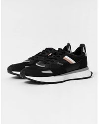 BOSS - Boss Jonah Running Style Trainers With Eva Rubber Outsole Nos - Lyst
