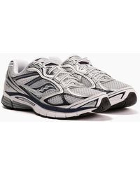 Saucony - Progrid Guide 7 Fog/Naval Trainers - Lyst