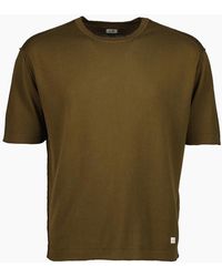 C.P. Company - Sea Island Knitted T-Shirt - Lyst